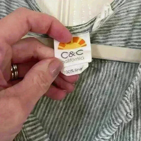 C&C California linen tee - Picture 3 of 8